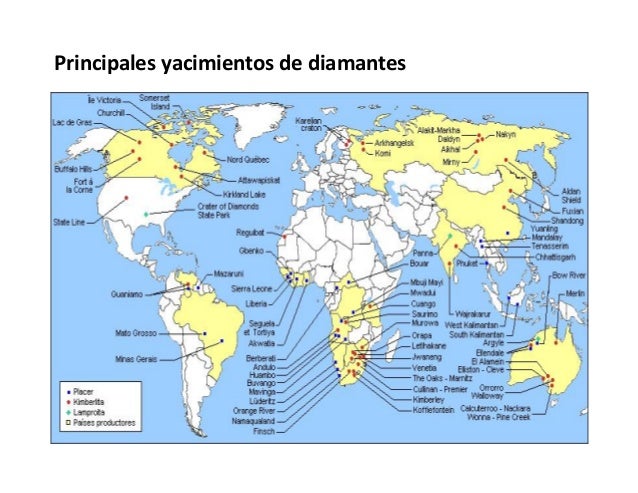 Entre Qué Coordenadas Se Ubican Los Principales Yacimientos De Diamantes