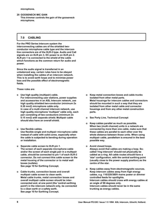 ASL Intercom PS630 | PDF