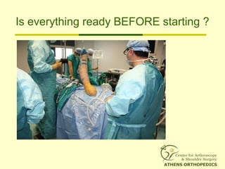 Is everything ready BEFORE starting ?
 