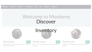 Discover 
Inventory 
 