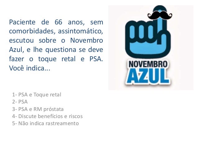 Cancer De Prostata Novembro Azul Ppt Rastreamneto Do Cancer De Prostata