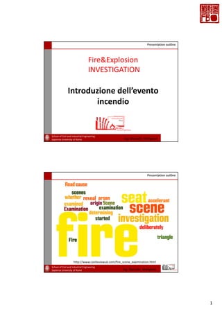 Fire Investigation Slideshow PSA 2017/18 - FIRE INVESTIGATION | PDF