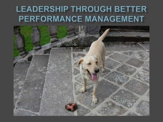 Leadership through Better Performance Management 