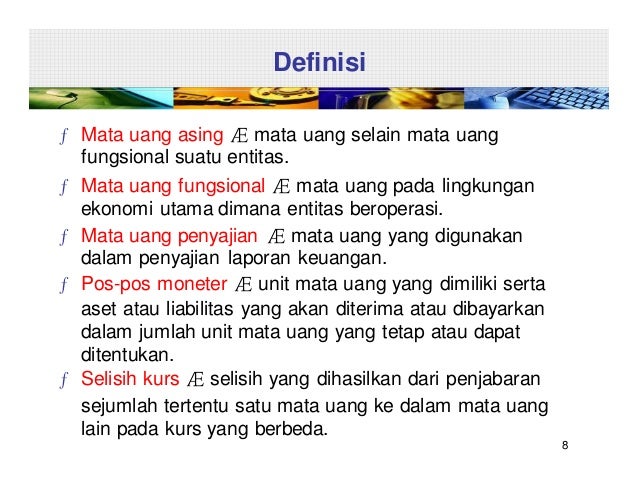 Definisi pasar mata uang asing