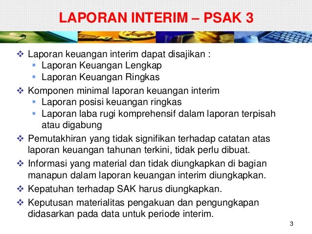 Psak 3 Laporan Interim Ias 34