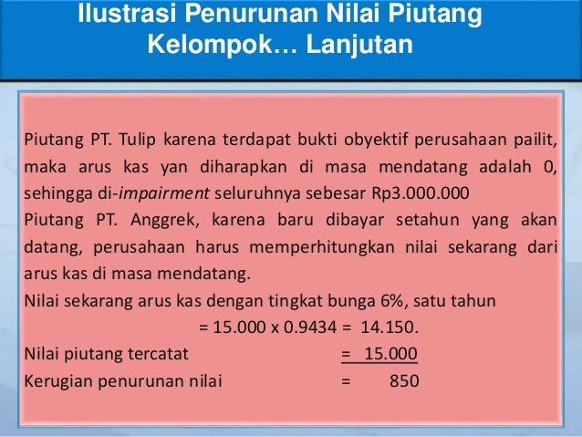 Psak 55 Pengakuan Instrumen Keuangan Ias 39 18122013 Pokok