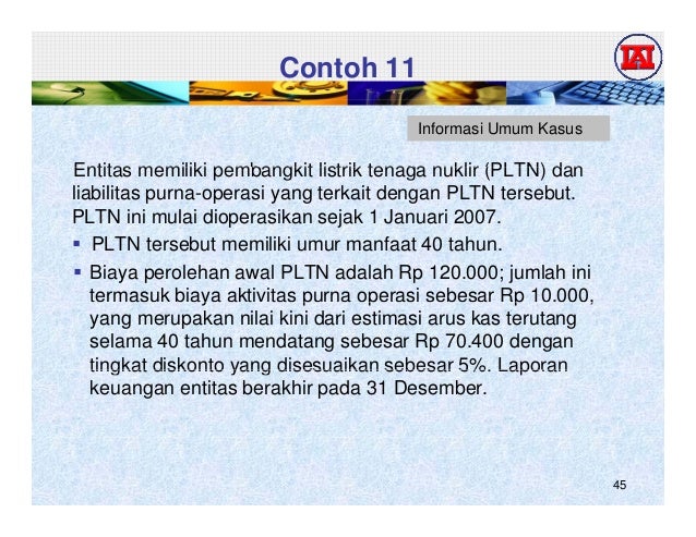 Psak 57 Provisi Liabilitas Kontijensi Dan Aset Kontijensi