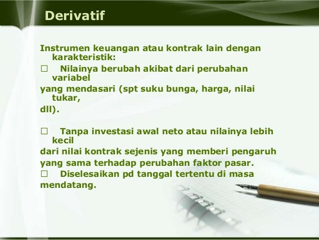 Kontrak forward di pasar forex