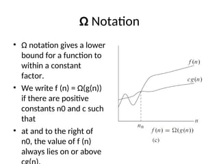 Asymptotic efficiency of algorithms - Asymptotically equivalent | PPT