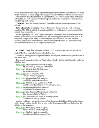 Psalm 114 commentary | PDF