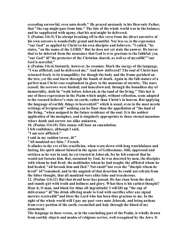 Psalm 116 Commentary psalm-116-commentary
