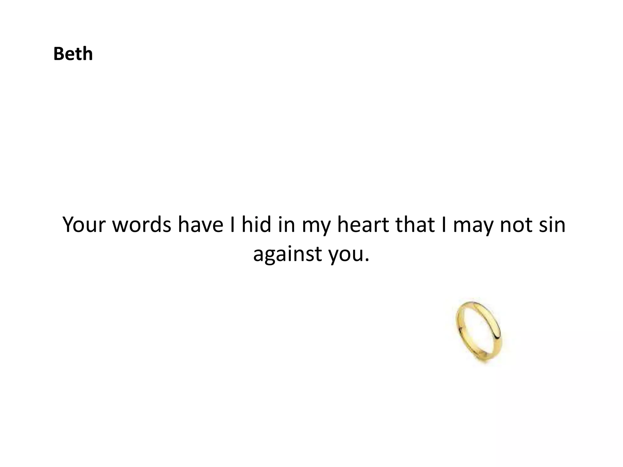 Psalm 119 | PPTX