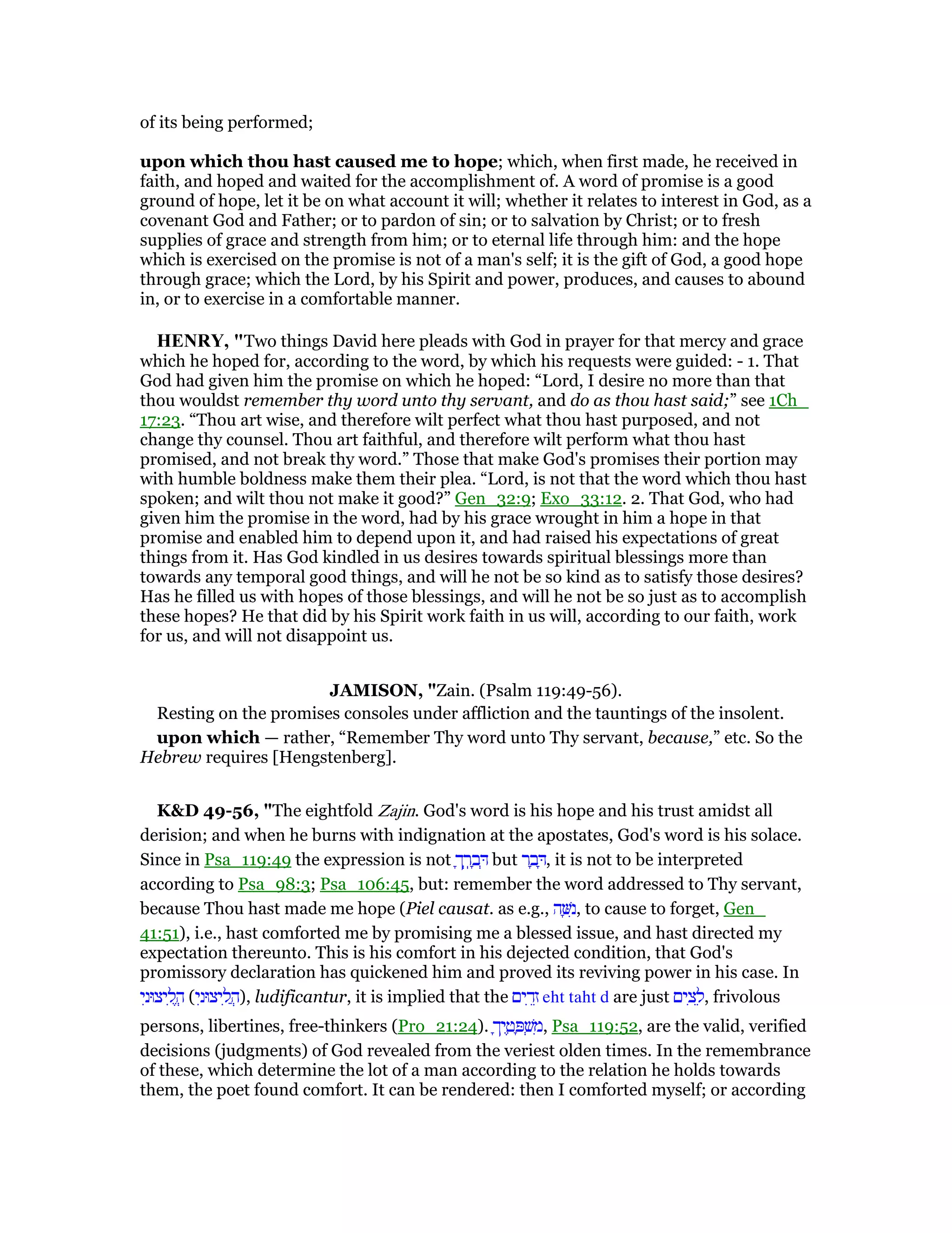PSALM 119 COMMENTARY MATTHEW HENRY visual data 2