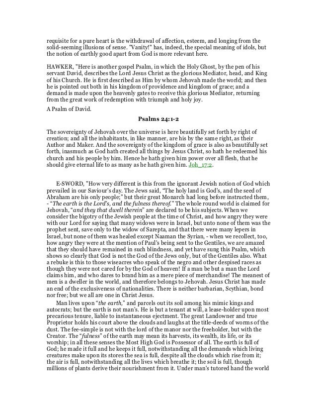 Psalm 24 Commentary psalm-24-commentary