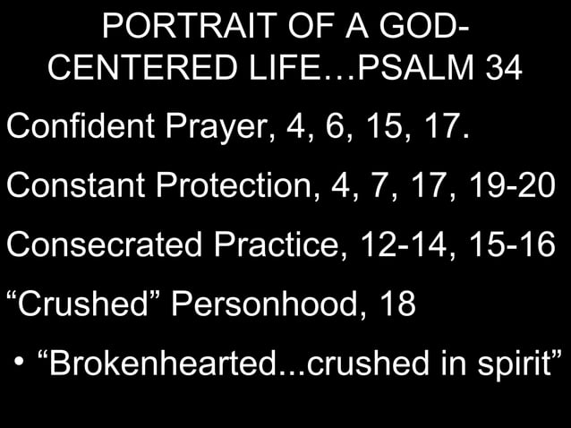 Psalm34 Ppt