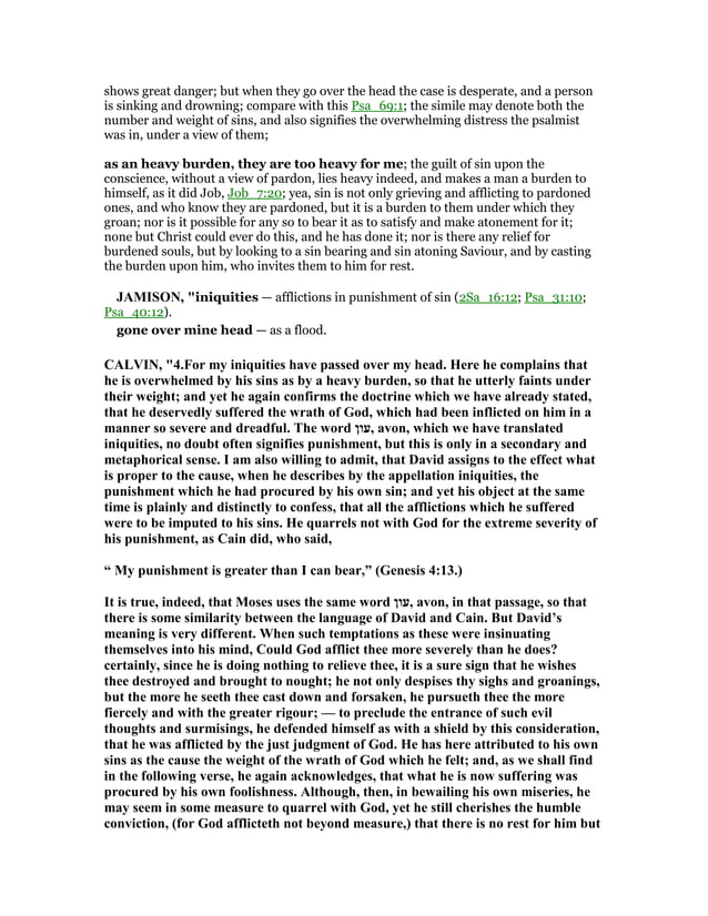 Psalm 38 Commentary psalm-38-commentary