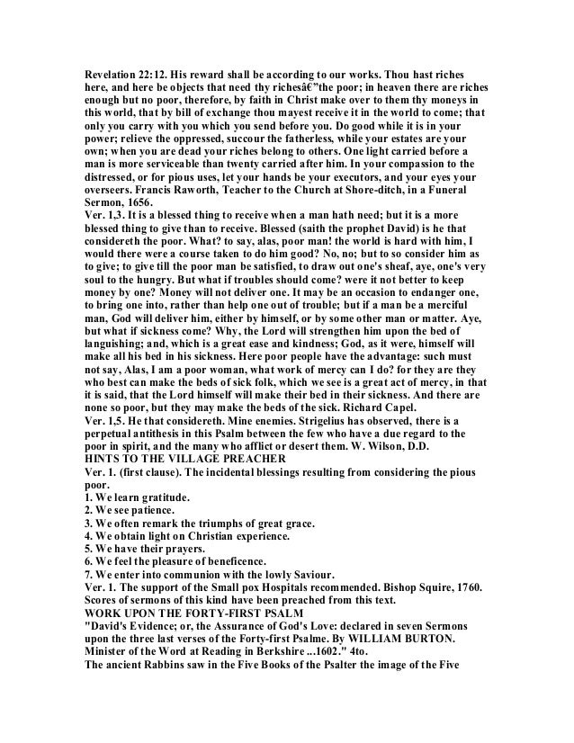 Psalm 41 Commentary psalm-41-commentary