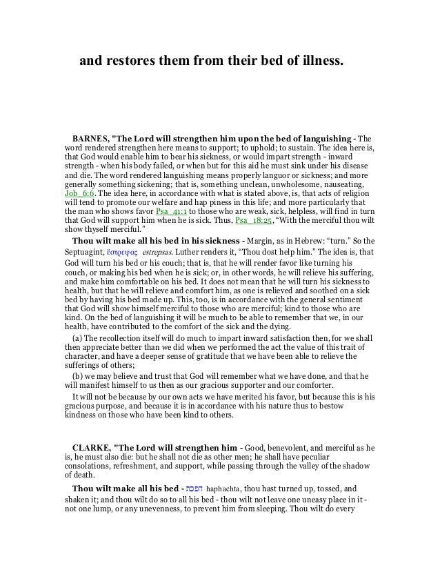 Psalm 41 Commentary psalm-41-commentary