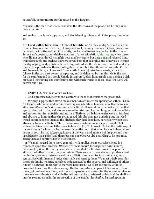 Psalm 41 Commentary psalm-41-commentary