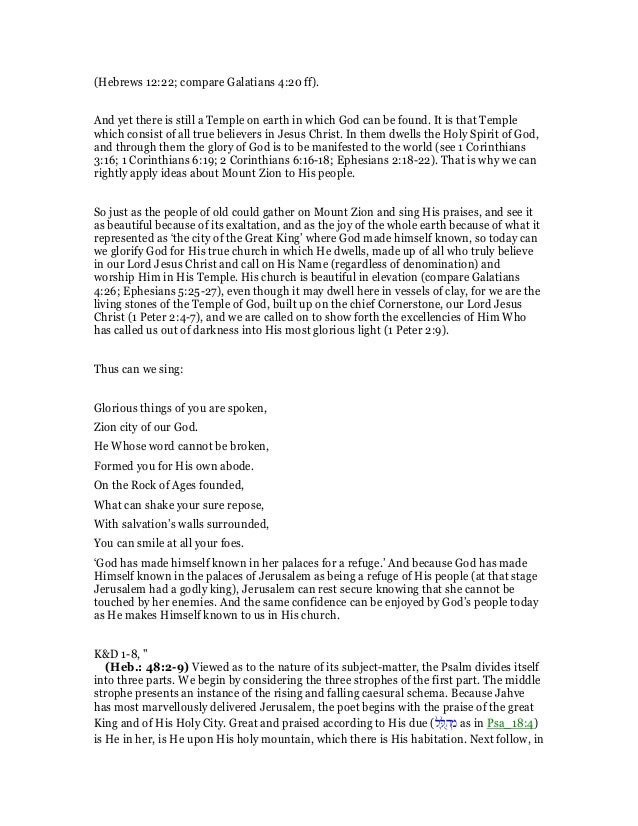 Psalm 48 Commentary psalm-48-commentary