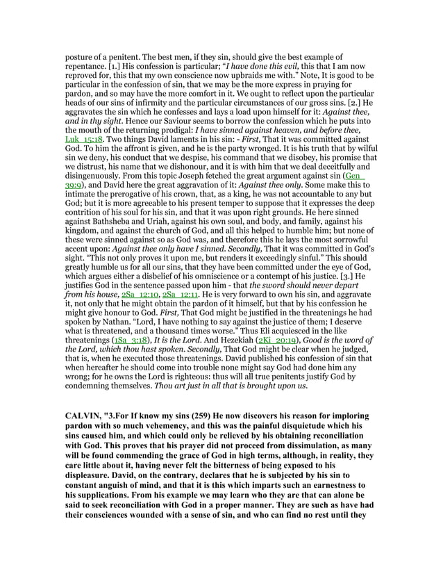 Psalm 51 Commentary PDF
