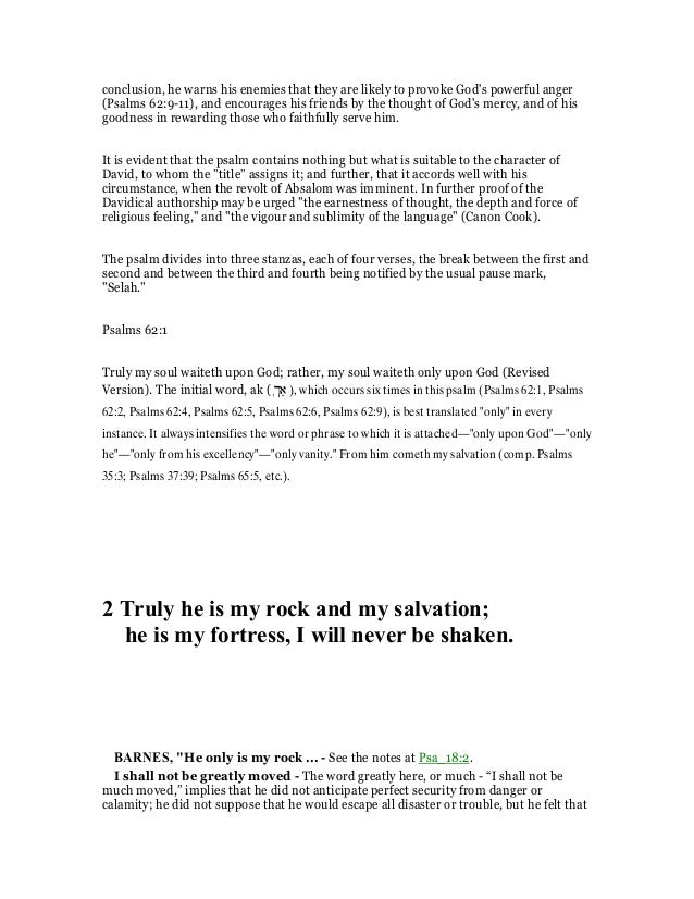 Psalm 62 Commentary psalm-62-commentary
