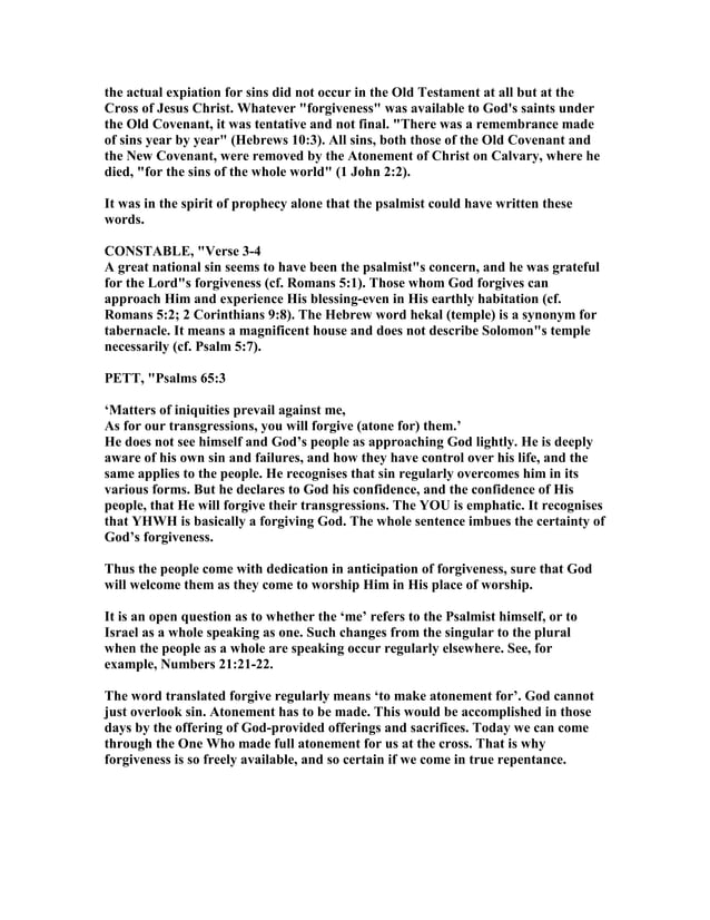 Psalm 65 Commentary PDF psalm-65-commentary-pdf