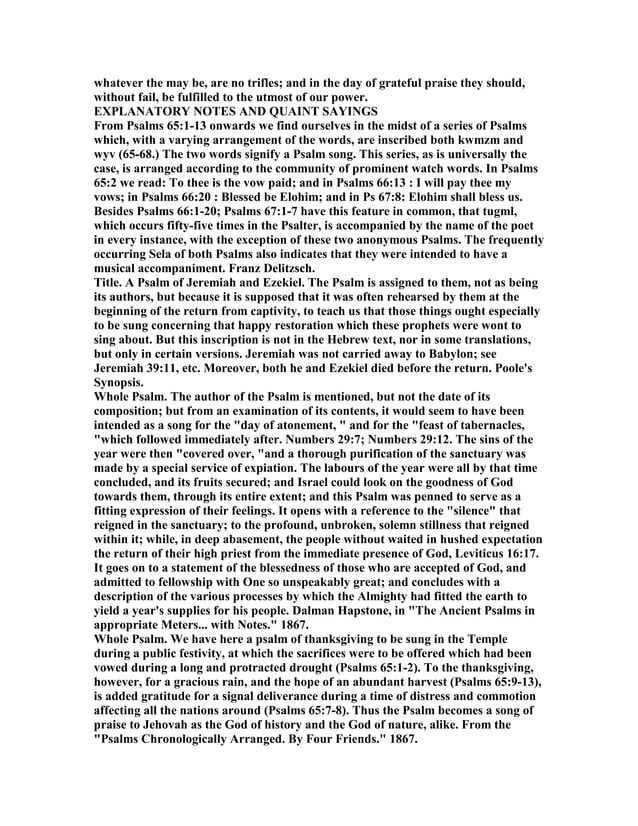 Psalm 65 Commentary PDF psalm-65-commentary-pdf