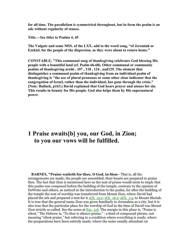 Psalm 65 Commentary PDF psalm-65-commentary-pdf