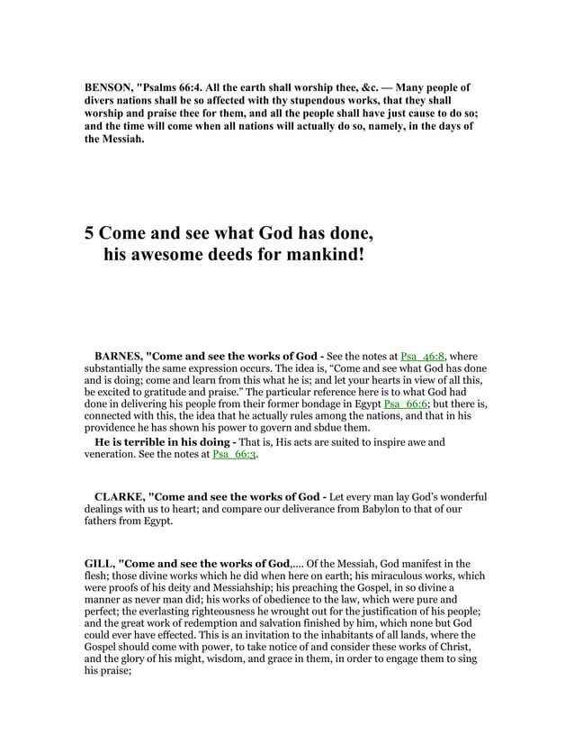 Psalm 66 Commentary PDF psalm-66-commentary-pdf
