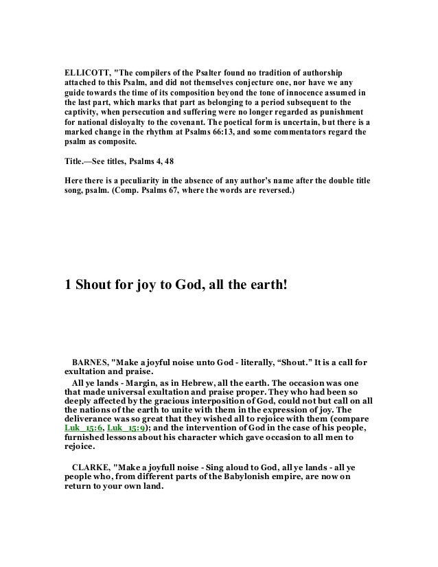Psalm 66 Commentary psalm-66-commentary