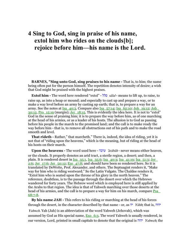 Psalm 68 Commentary PDF psalm-68-commentary-pdf