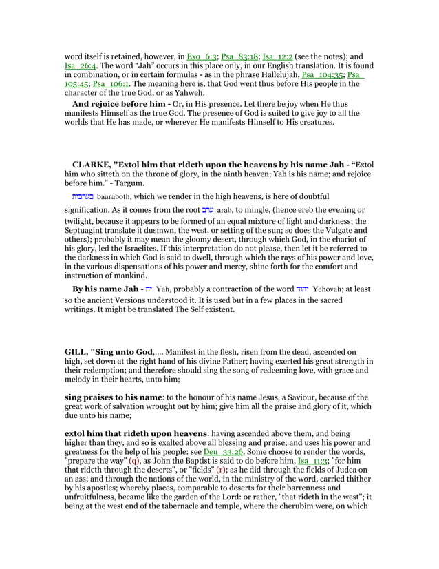 Psalm 68 Commentary PDF psalm-68-commentary-pdf