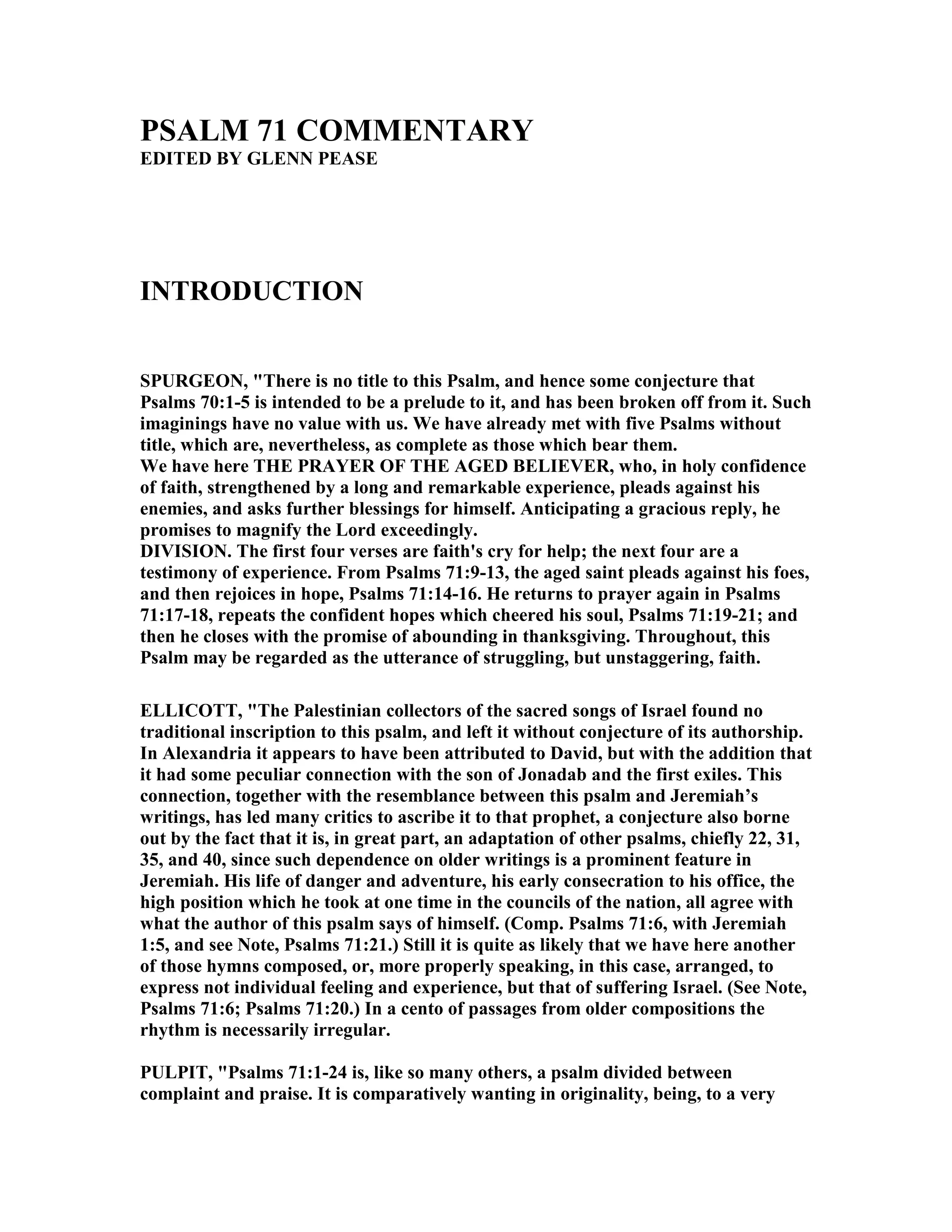 Psalm 71 Commentary PDF psalm-71-commentary-pdf