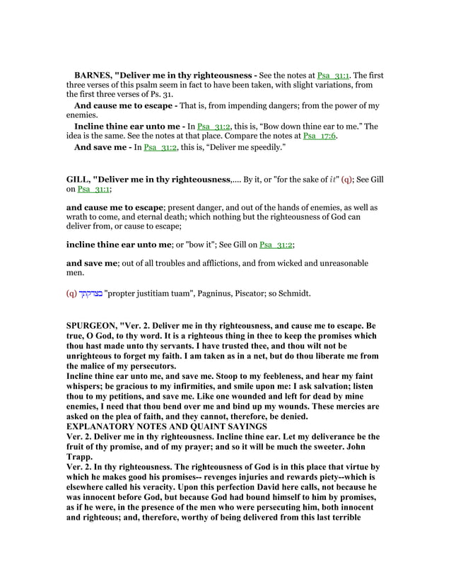 Psalm 71 Commentary psalm-71-commentary