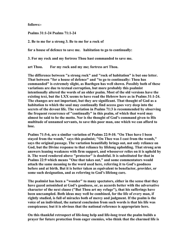 Psalm 71 Commentary psalm-71-commentary