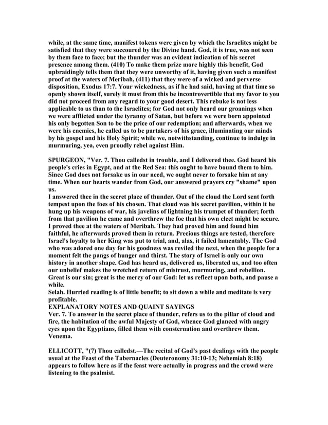 Psalm 81 Commentary PDF psalm-81-commentary-pdf