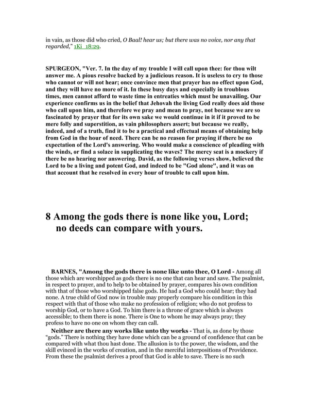 Psalm 86 Commentary PDF