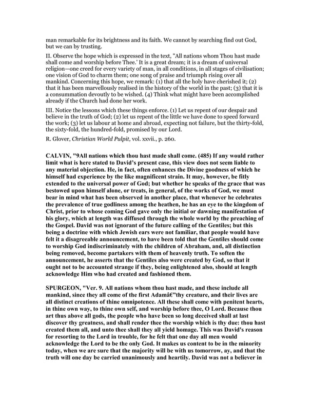 Psalm 86 Commentary PDF