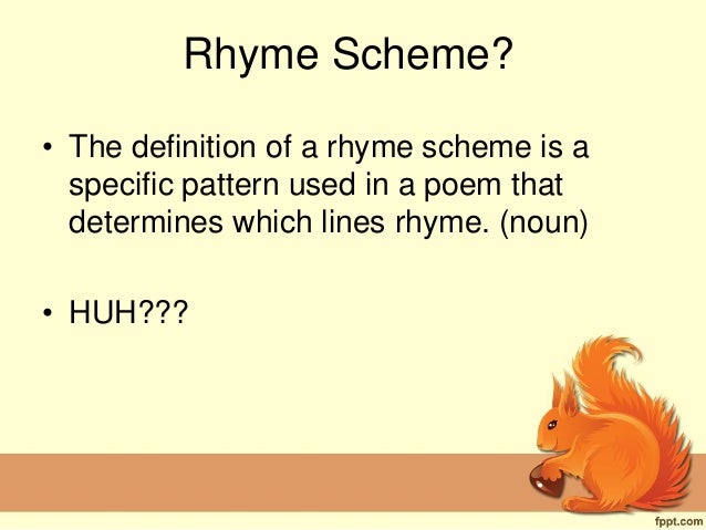 What Is The Rhyme Scheme Of A Psalm Of Life