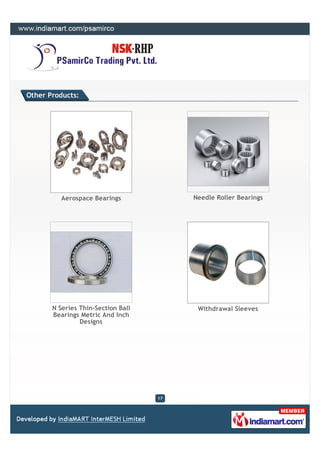 Other Products:




          Aerospace Bearings             Needle Roller Bearings




       N Series Thin-Section Ball ...