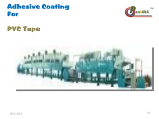 Adhesive Coating
For
PVC Tape
28-01-2013 62
 