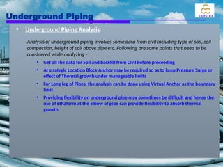 Pipe Stress Analysis Training - Basic version | PPTX