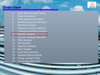 Pipe Stress Analysis Training - Basic version | PPTX