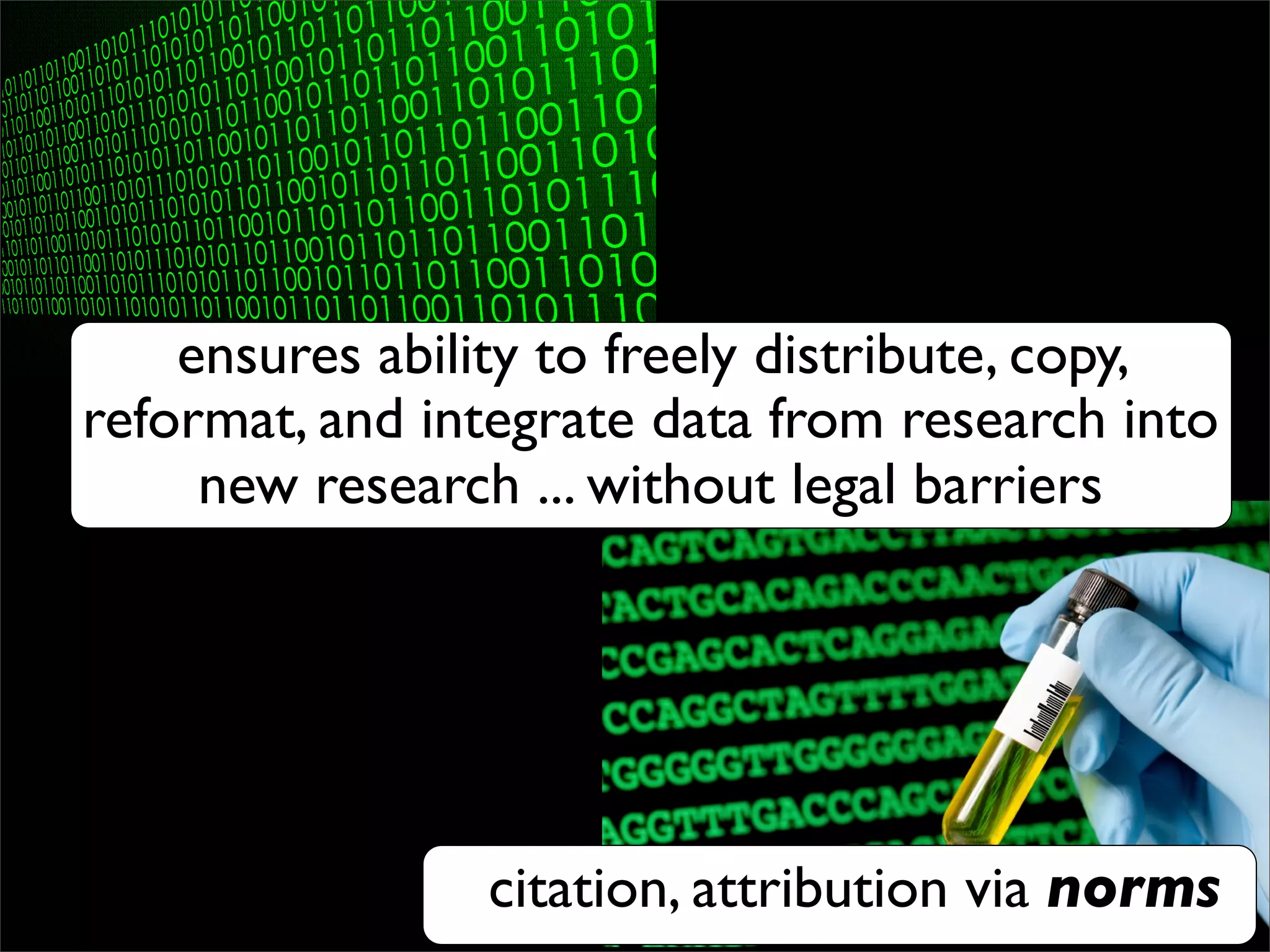 Laying out the Principles of Open Science