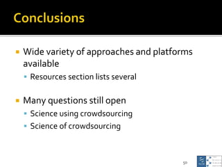Crowdsourcing and Learning from Crowd Data (Tutorial @ PSB2015)