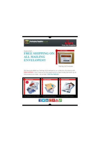 Limited offers on Shipping Mailing Envelopes Overstock