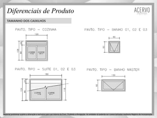 Diferenciais de Produto
TAMANHO DOS CAIXILHOS
Material preliminar sujeito a alteração e exclusivo para uso interno da Even. Proibida a divulgação. As unidades só poderão ser comercializadas mediante Registro de IncorporaçãoMaterial preliminar sujeito a alteração e exclusivo para uso interno da Even. Proibida a divulgação. As unidades só poderão ser comercializadas mediante Registro de Incorporação
 