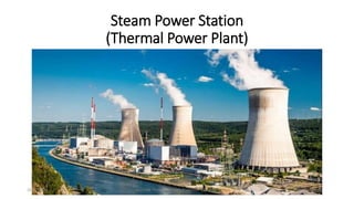 Steam Power Station
(Thermal Power Plant)
20-02-2024 Manidar Thula, Associate Professor, EEE Dept.
 