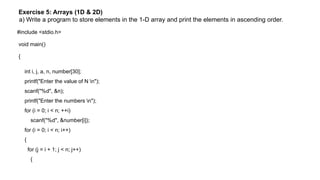 THE FULL EXPRESSION OF ARRAYS, STRINGS AND FUNCTIONS | PPTX